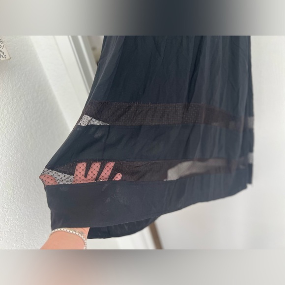 🖤 Sweetheart 🖤Black Midi Dress w/straps. Size M - Picture 7 of 10